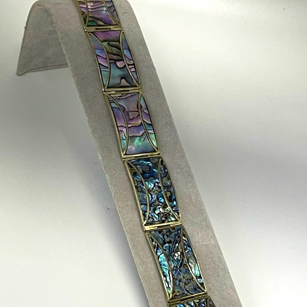 Metallic Rainbow Liquid Bracelet